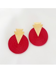 Aretes soutache triangulo 2