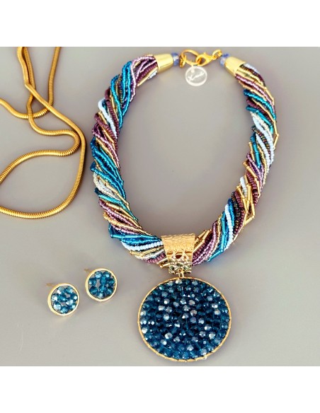 Collar fantasía dije